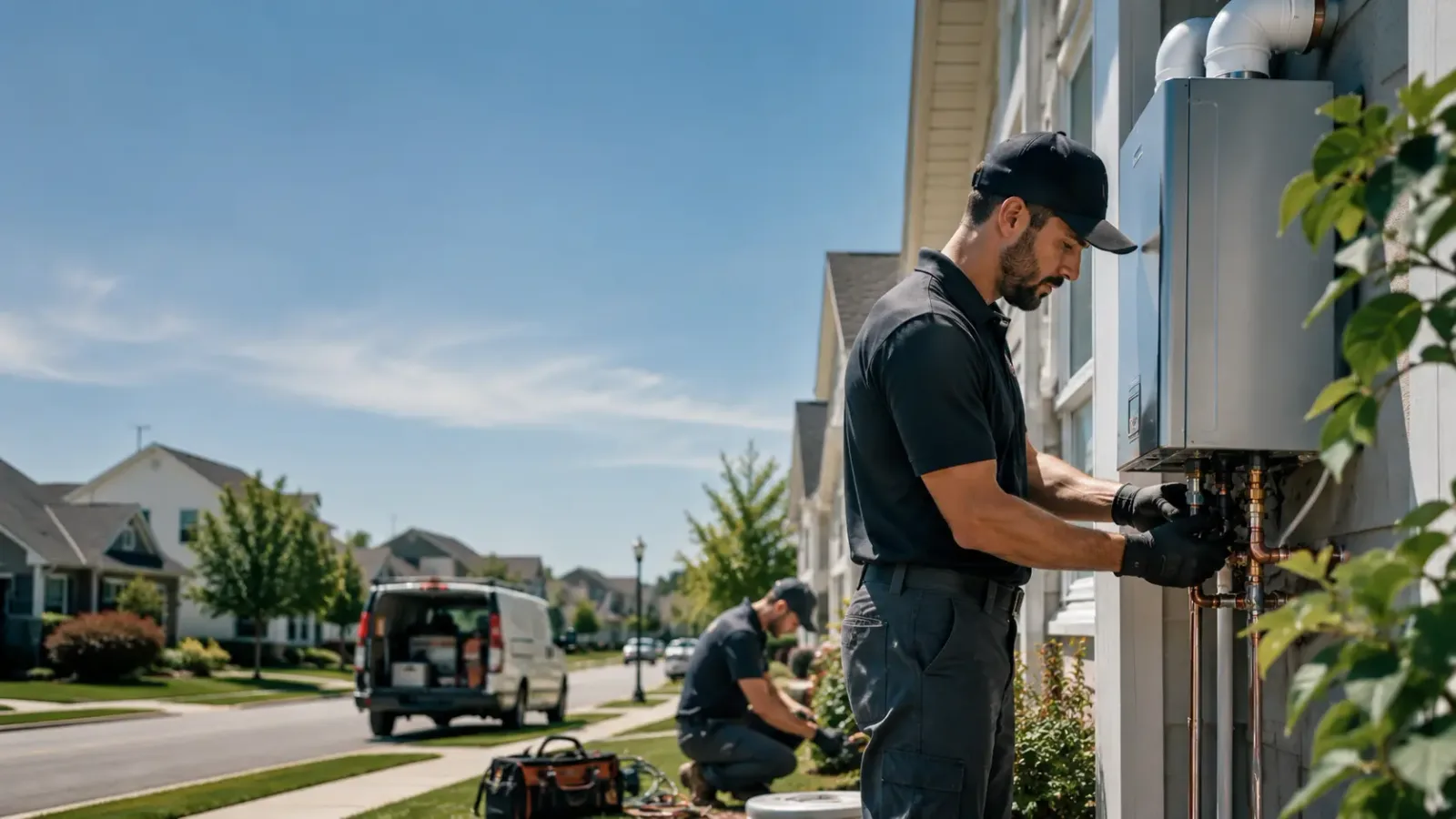 Tankless Water Heater Installation in Moravia, IA